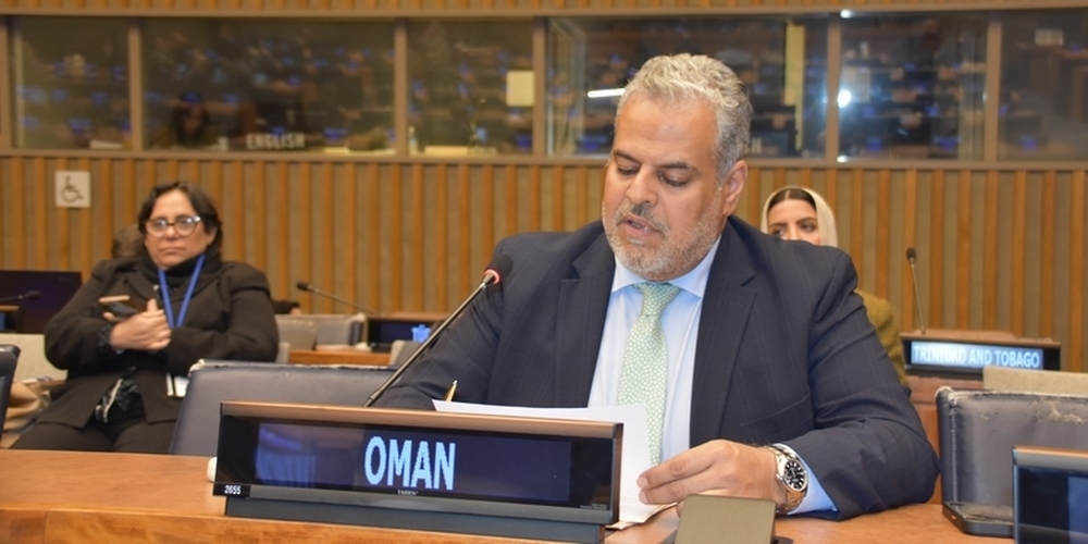 Ambassador Omar bin Said al Kathiri, Oman’s Permanent Representative to the United Nations in New York