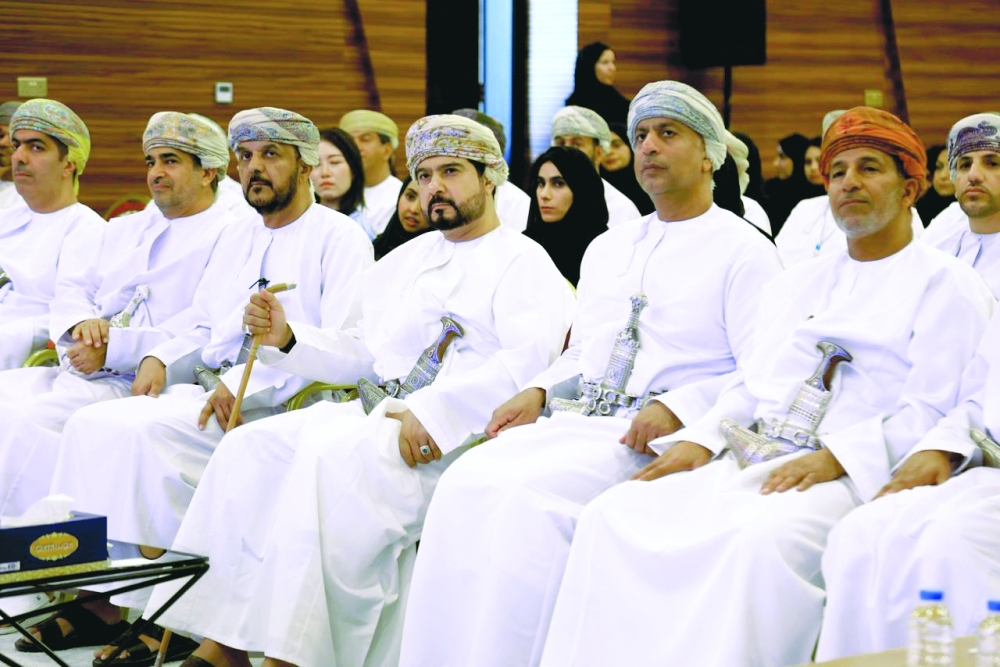 The forum was held under the auspices of Qais bin Mohammed al Yousef, OPAZ Chairman.