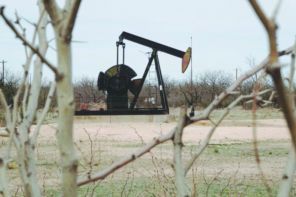 A pump jack drills oil crude from the Yates Oilfield in West Texas’s Permian Basin, near Iran. REUTERS