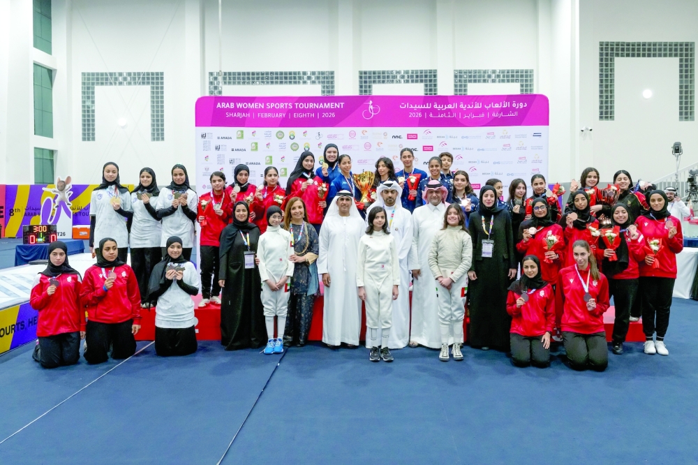 Oman claimed first place with the Salalah team, which won three gold, two silver and two bronze for a total of seven medals, bolstering its strong presence in the team category.