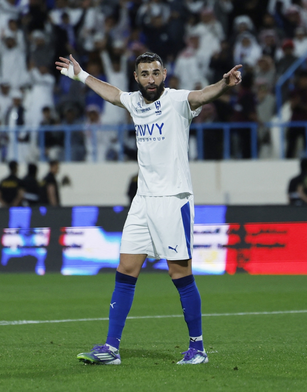  Al Hilal's Karim Benzema