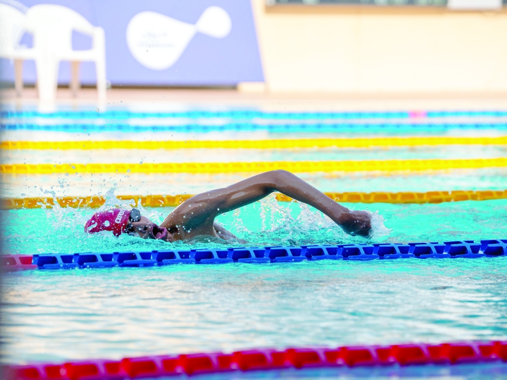 Swimming competition