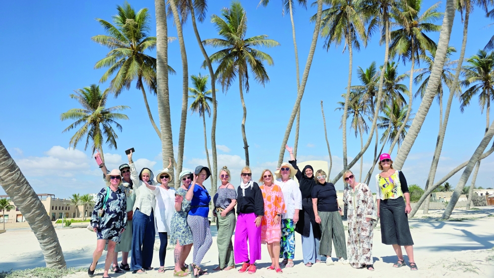 Women from Germany, Austria and Switzerland travelled across Dhofar