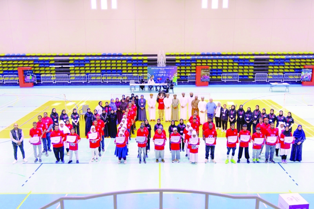 Group portrait of the competition participants