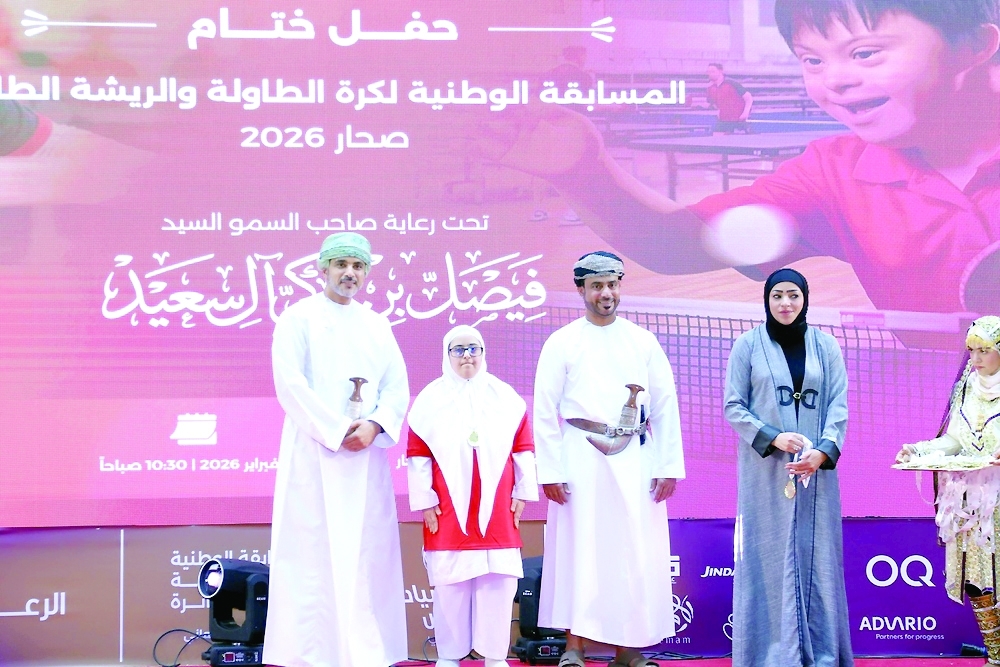 Special Olympics Table Tennis & Badminton Champions Crowned