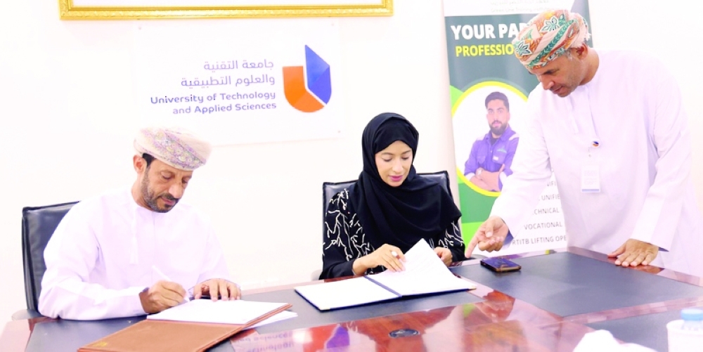 The agreement will implement a package of professional training programmes.