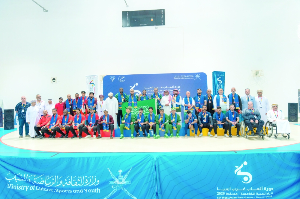 In goalball for the blind Saudi Arabia claimed first place, while Omani national team celebrated a historic achievement by finishing runners-up.