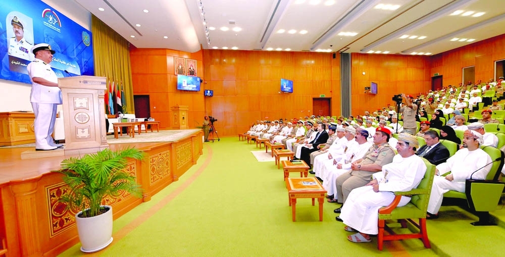 Rear Admiral Saif bin Nasser al Rahbi, RNO Chief, led the seminar.