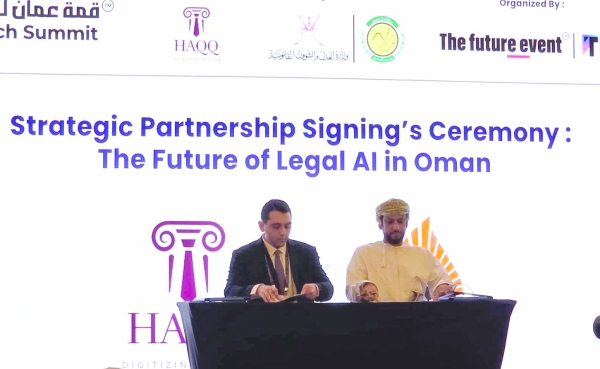 Pact signed to advance legal AI in Oman