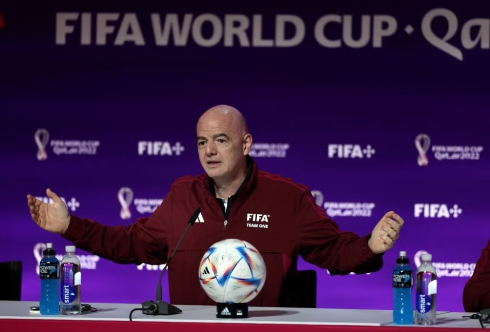 FIFA President Gianni Infantino
