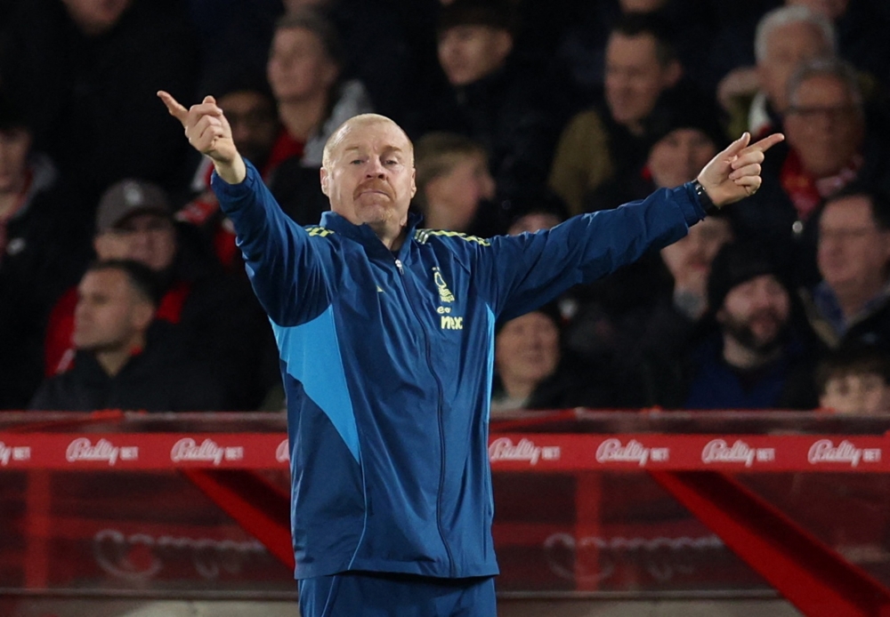   Nottingham Forest manager Sean Dyche  