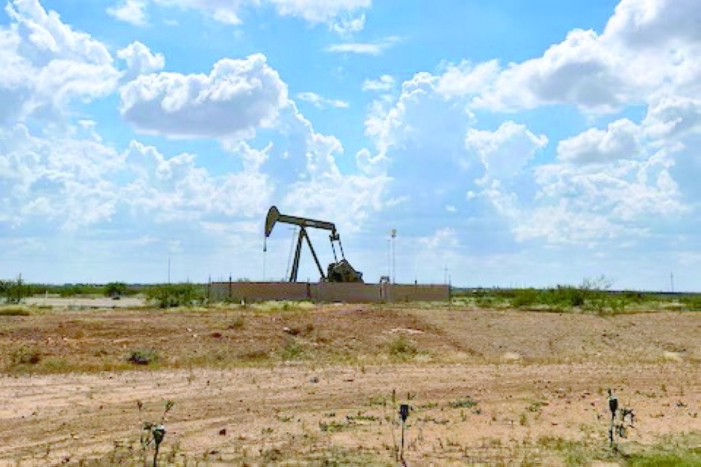 A pumpjack, used to help lift oil from a well. REUTERS