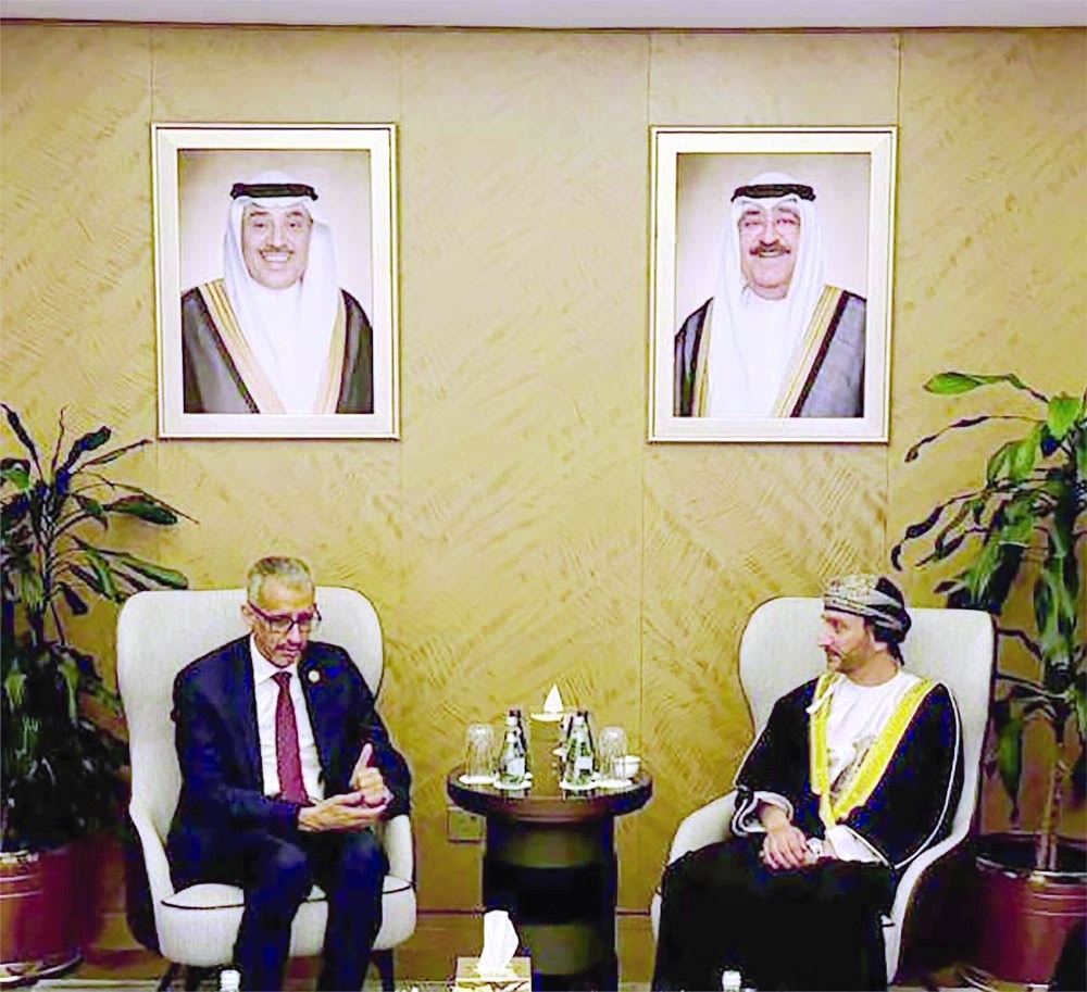 Sayyid Saud bin Hilal al Busaidy led Oman's delegation.