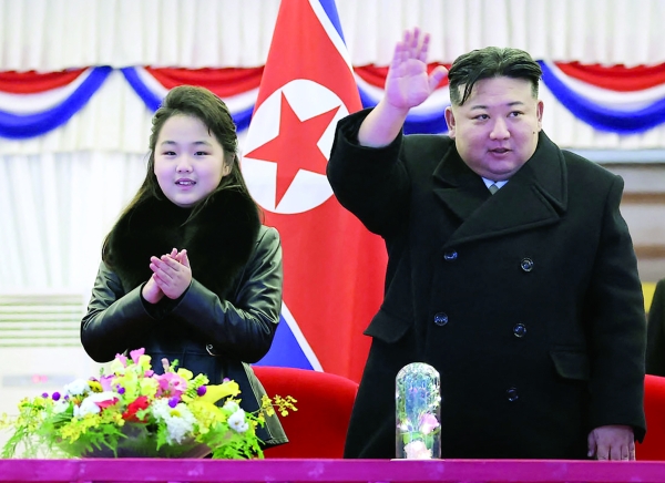 N Korea's Kim entrenches daughter as likely heir