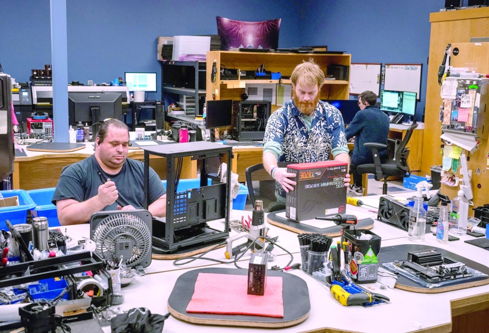 Falcon Northwest builds personal computer systems for gamers and others who are willing to pay $4,000 and more for extreme performance