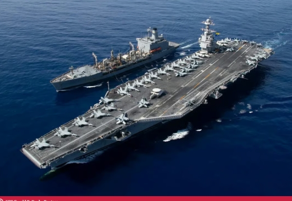 Second US aircraft carrier to deploy to the Middle East: reports