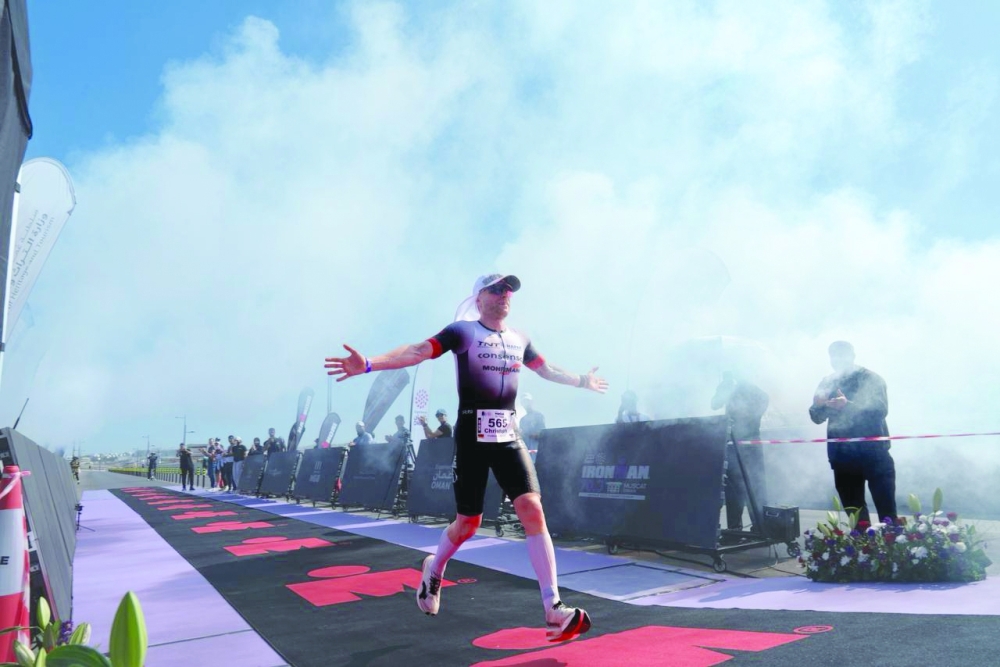 German athlete Christoph Mattner claimed the title of the Middle East Championship 'Experience Oman Ironman 70.3 – Muscat'.