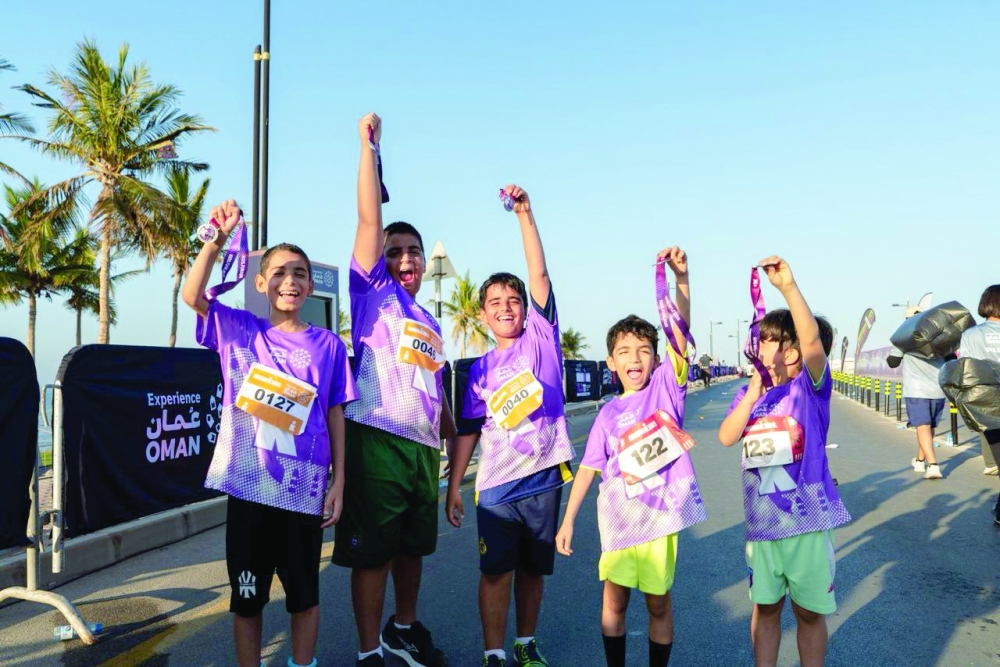 An Ironman Kids Race was organised to instil a culture of sport and challenge among children.