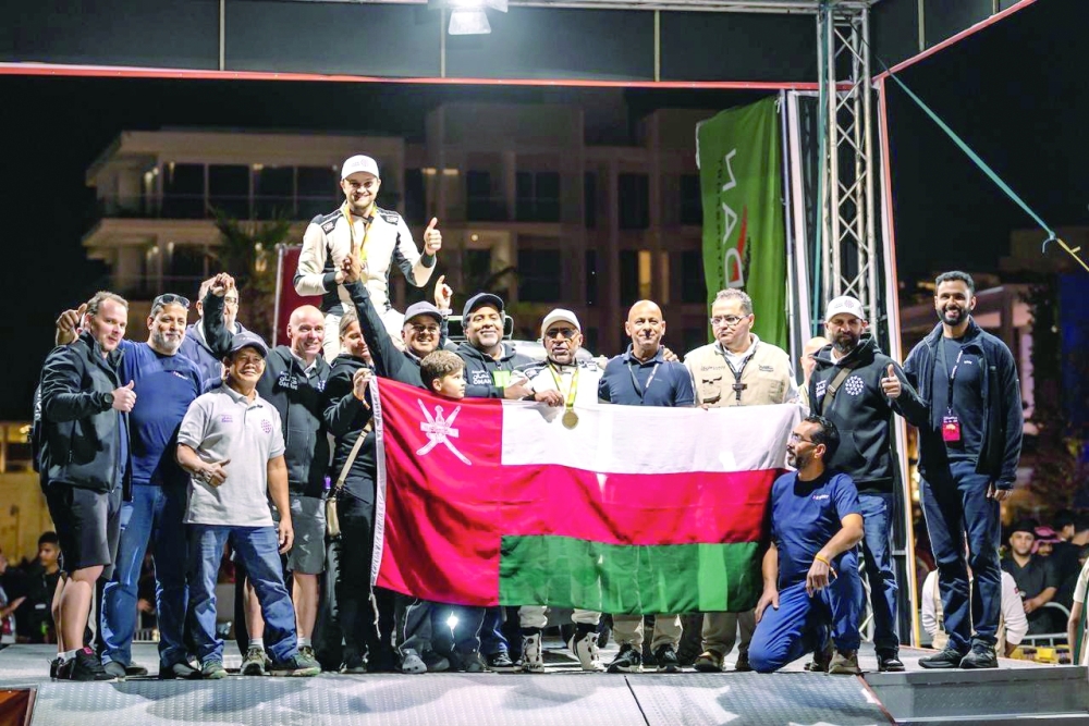 Hamed al Wahaibi crowned runner-up in the Cross Country World Cup.