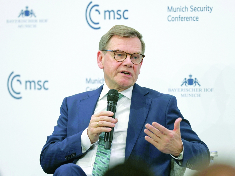 German FM Johann Wadephul speaks during the 62nd Munich Security Conference (MSC). — AFP