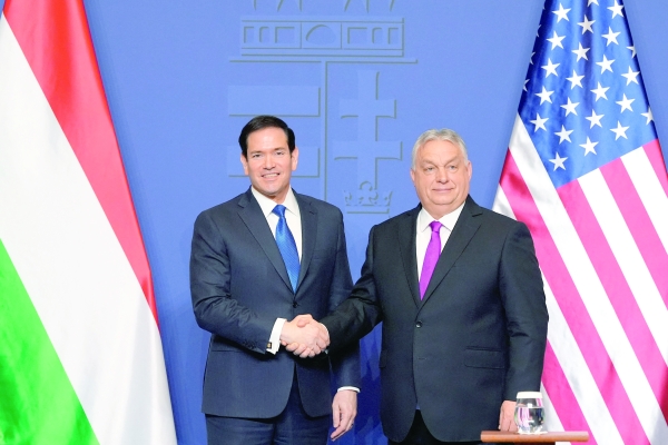 Rubio hails relations with Orban ahead of Hungary polls