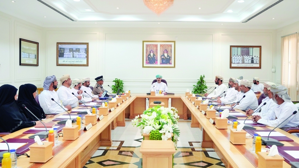 The meeting was chaired by Sayyid Dr Hamad bin Ahmed al Busaidy, Governor of Al Buraimi. - ONA