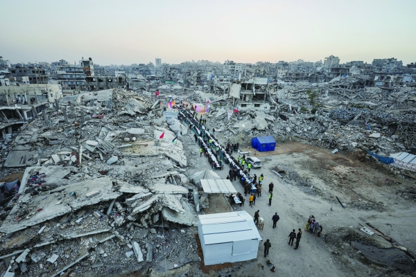 ‘Board of Peace,’ meets as war clouds loom on Iran