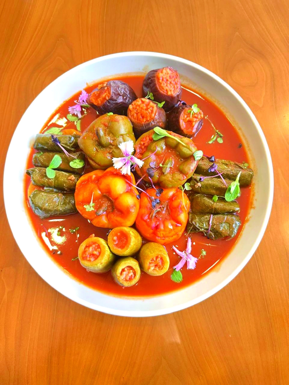 Mix Mahachi (Stuffed Vegetables)