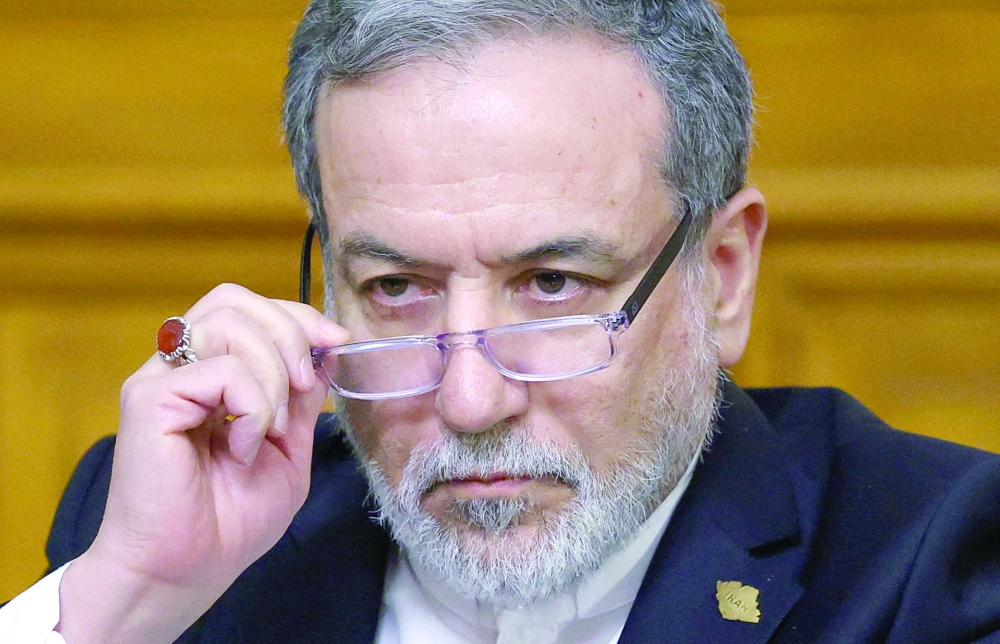 Iranian Foreign Minister Abbas Araghchi