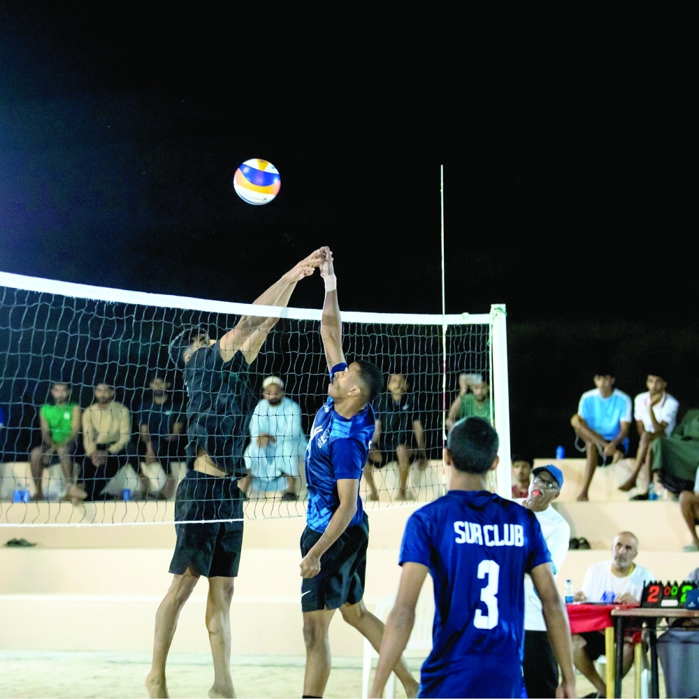 Volleyball outdoor in Ramadhan.
