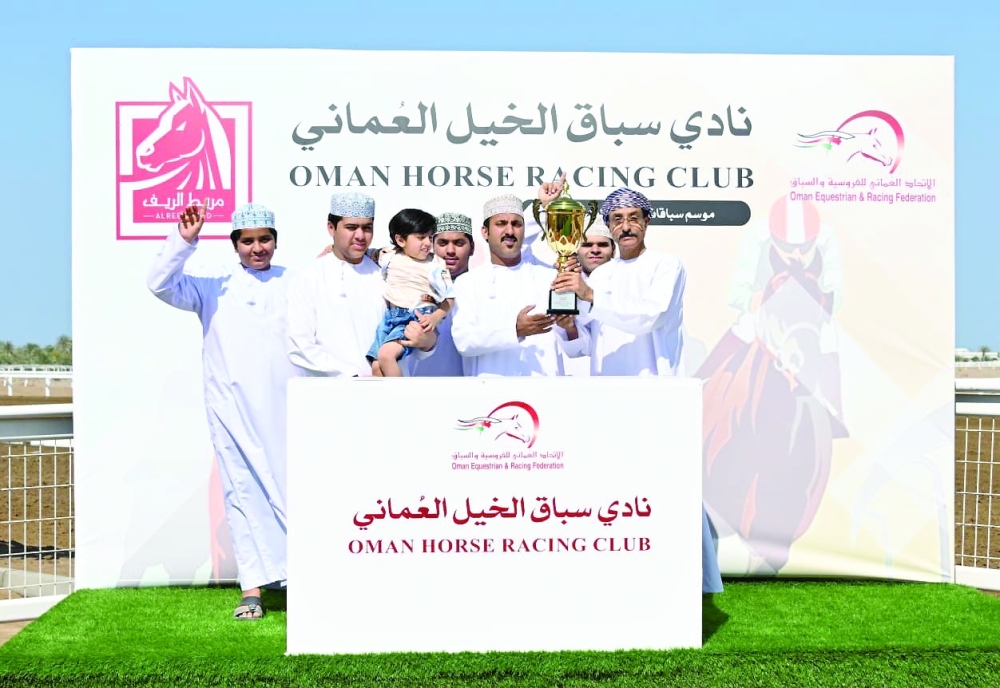 Ammar Malik, owned by Abdulrahman bin Yousuf al Balushi, claim top honours following a composed and confident performance.