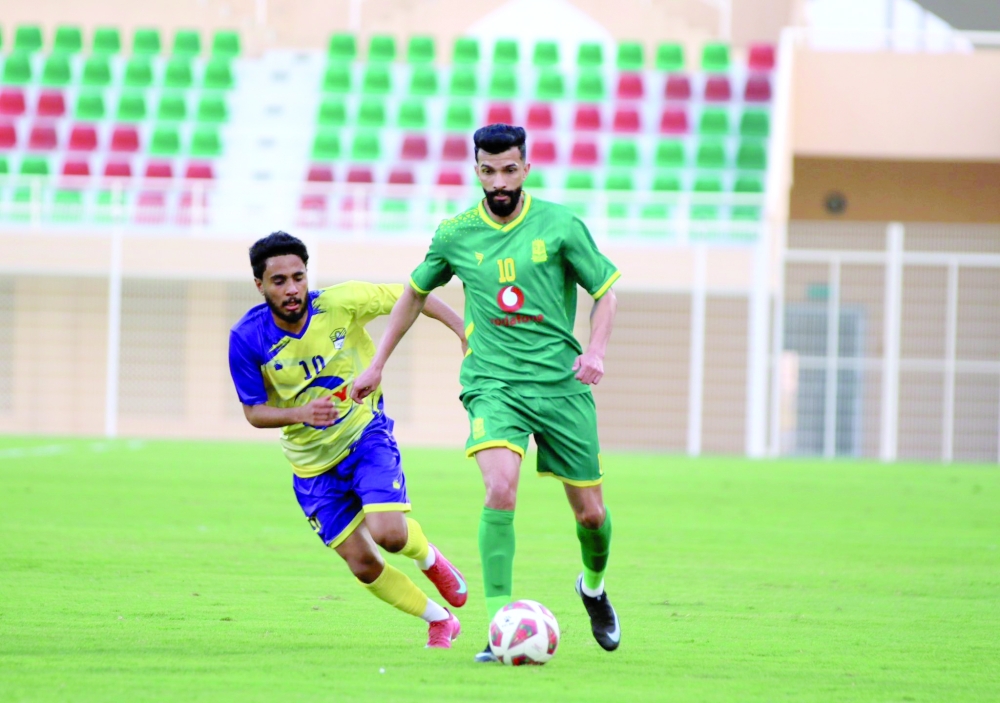 
Seeb and Ibri players in action during the Jindal League match on February 7. 