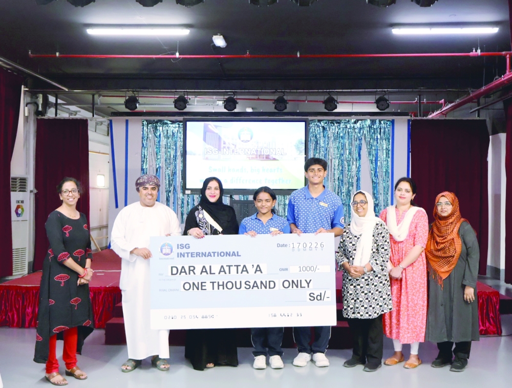 ISG international students extend support to Dar Al Attaa through student-led initiatives  