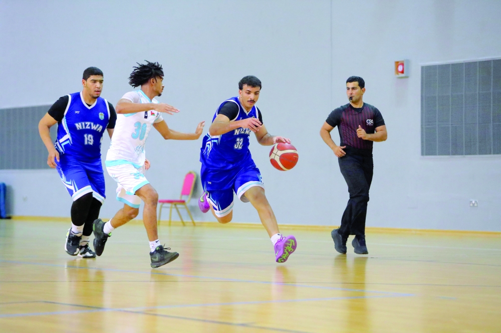 Nizwa responded at the crucial moments with nine decisive points to preserve their lead until the final buzzer.