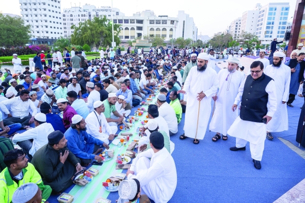 Hyderabadi community Iftar HELD at Ruwi Clock Tower