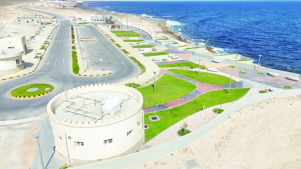 The waterfront project is valued at RO 841,000.