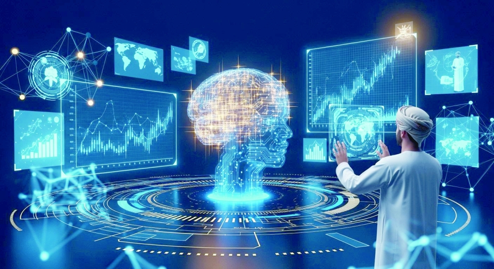 Oman aims to increase the digital economy's contribution to GDP from approximately 2% currently to 3% by 2025, reaching 10% by 2040.