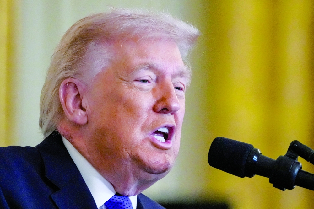  US President Donald Trump