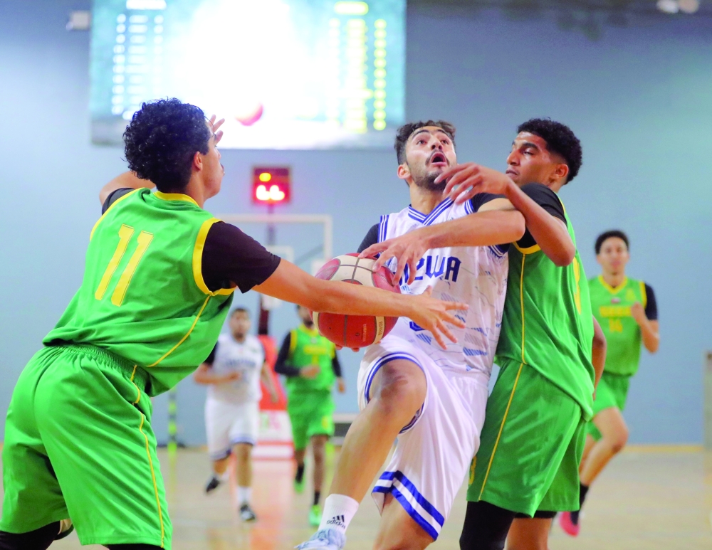 Nizwa topped the Youth Basketball League 2025–26 standings after a 70–52 victory over Seeb. – Ammar al Musafir