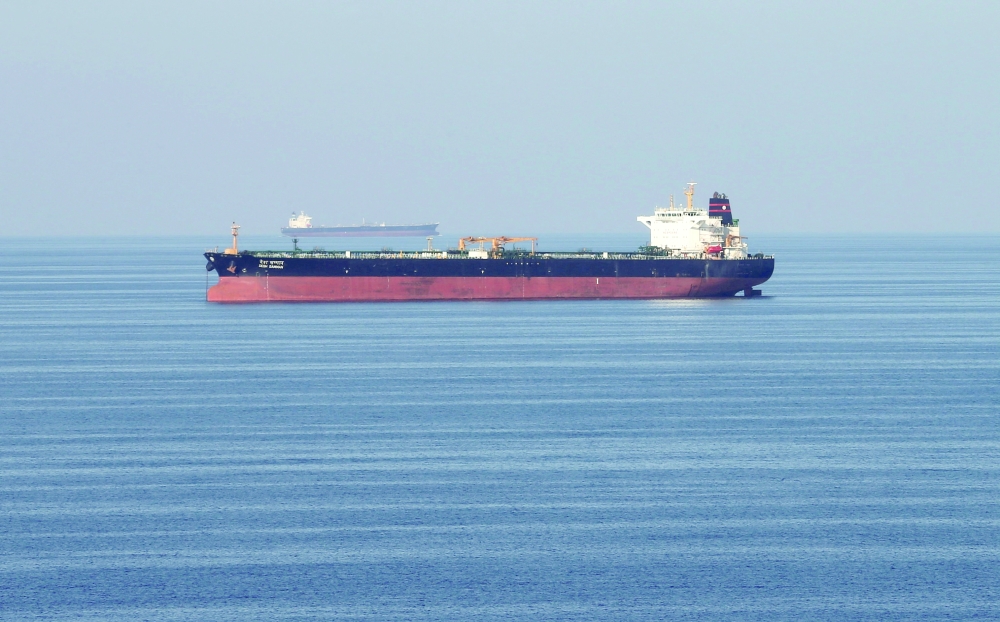  Oil tankers pass through the Strait of Hormuz. — Reuters file photo