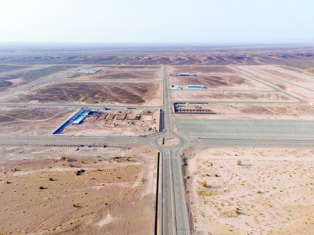 The two projects occupy a total area of 60,000 square metres.