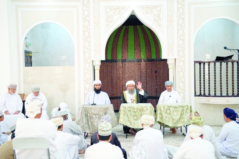 The Religious Affairs dept holds a series of religious programmes including a weekly seminar.