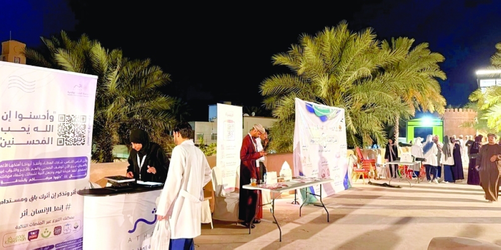 The event provided visitors with information on donation and transplantation.