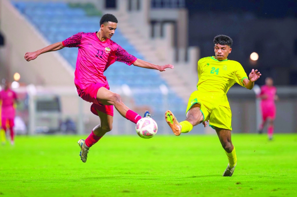 Action packed moment from the final