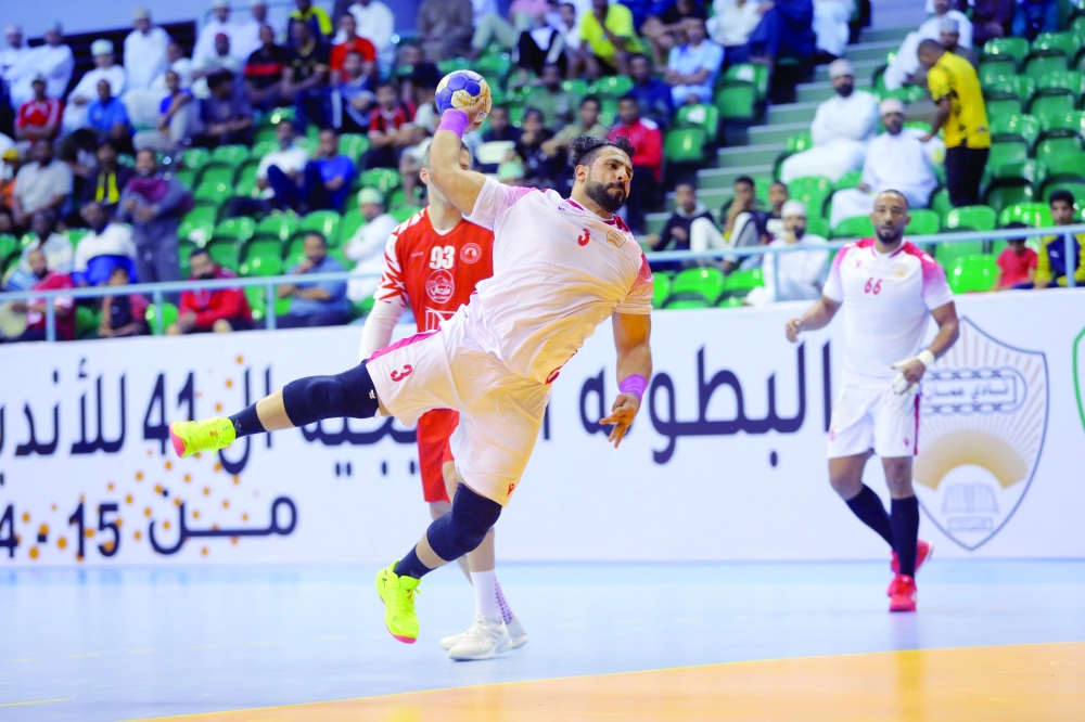 Oman Club had hosted the 41st Gulf Club Handball Championship in Muscat in February last year.