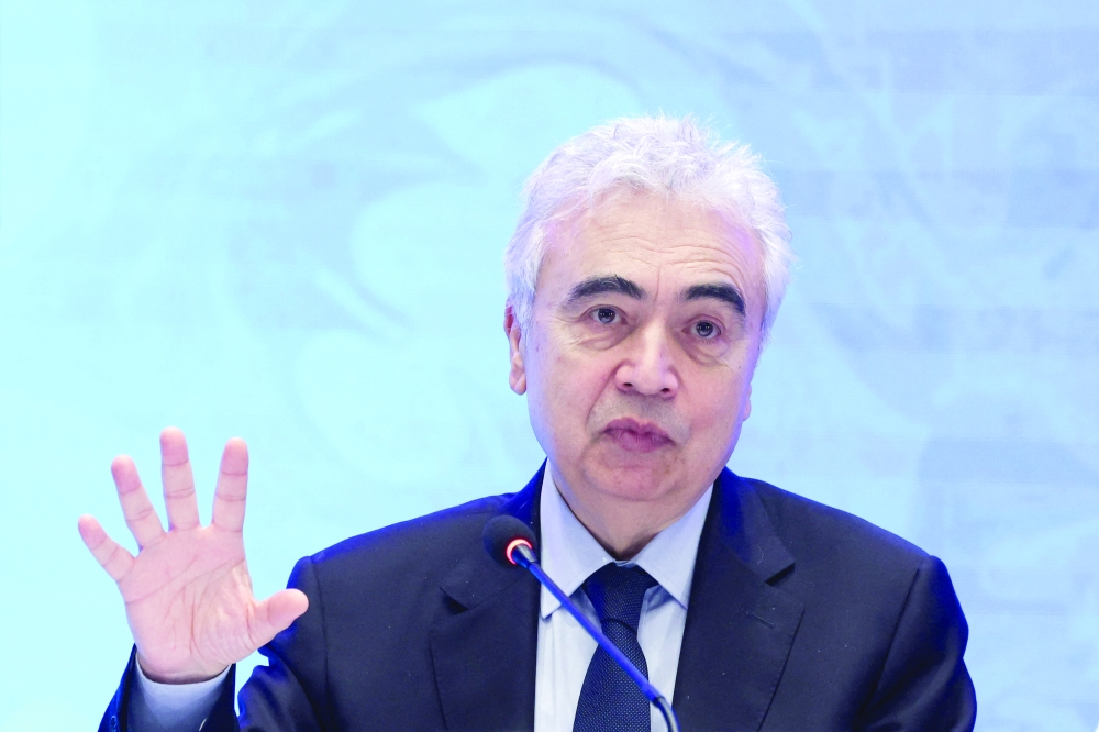 International Energy Agency (IEA) Executive Director Fatih Birol during a press conference in Istanbul, Türkiye. — Reuters