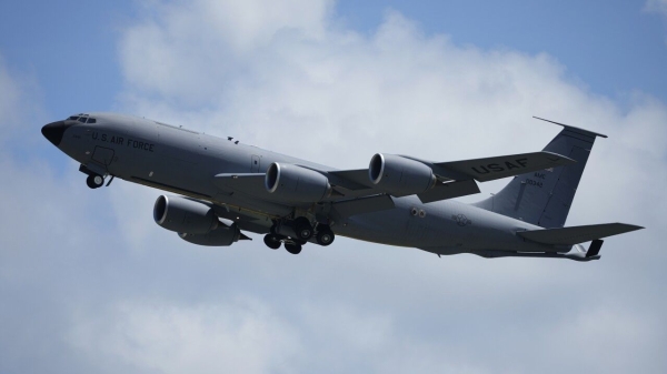 Refueling aircraft crashes in Iraq: US military