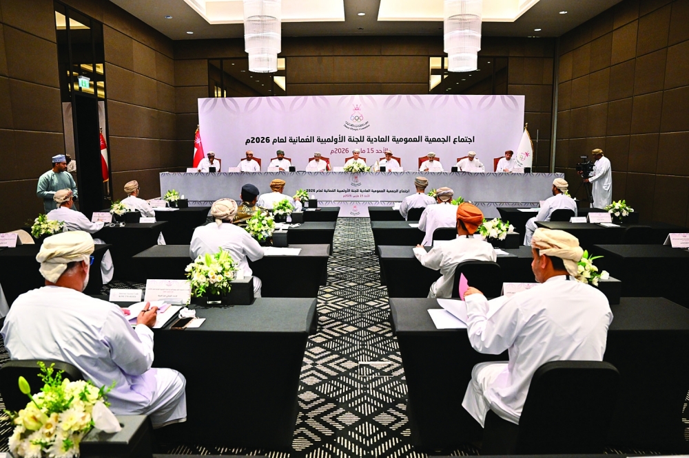 During the Ordinary General Assembly Meeting held on Sunday at the Kempinski Hotel Muscat