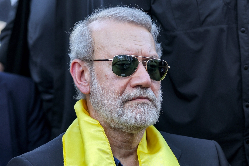 Iran's security chief Ali Larijani 