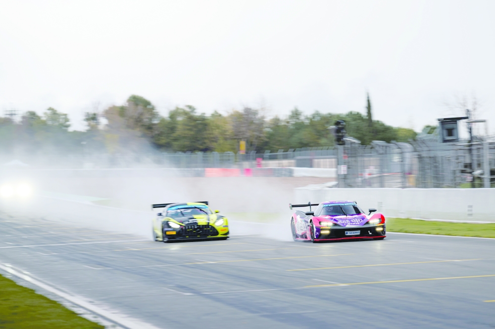 In Race 2, Hamed al Wahaibi made his official competitive debut behind the wheel in a circuit race.